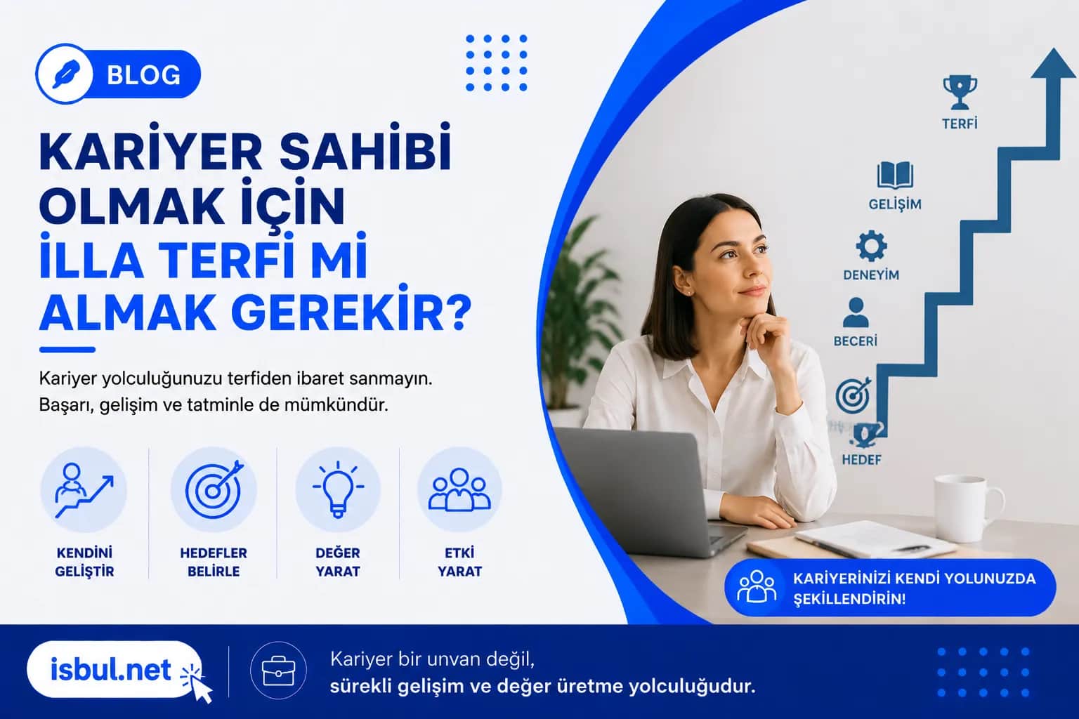 Kariyer Sahibi Olmak için İlla Terfi mi Almak Gerekir? Kariyer Sahibi Olmak icin Illa Terfi mi Almak Gerekir?