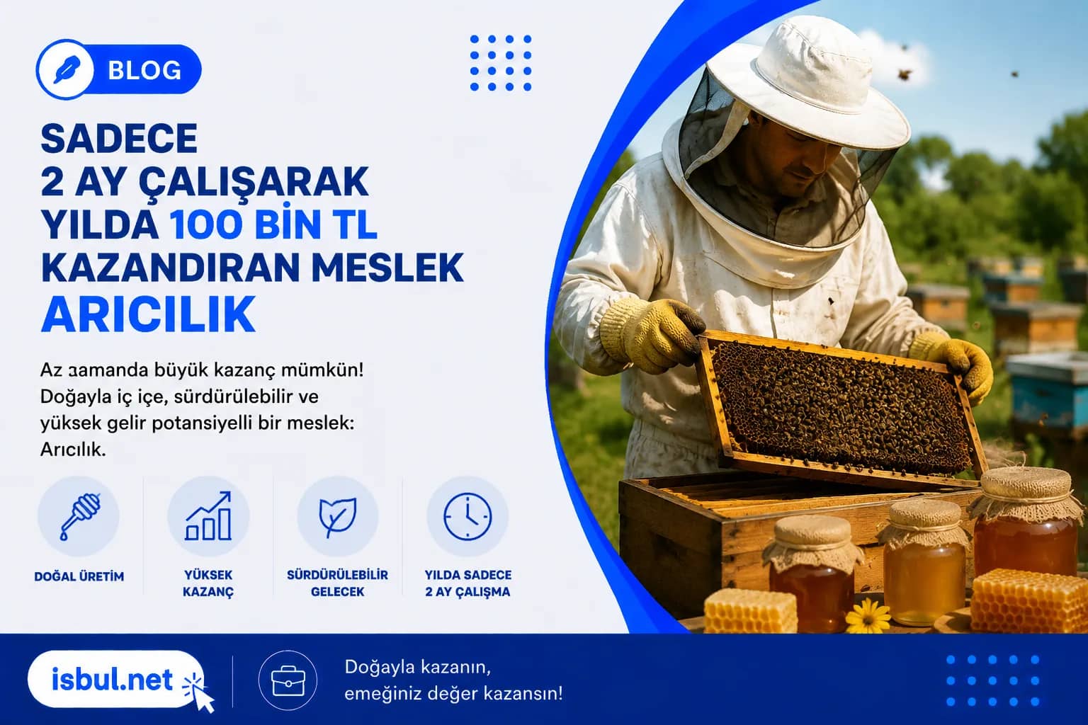 Sadece 2 ay çalışarak yılda 100 bin TL kazandıran meslek! Sadece 2 ay calisarak yilda 100 bin TL kazandiran meslek!