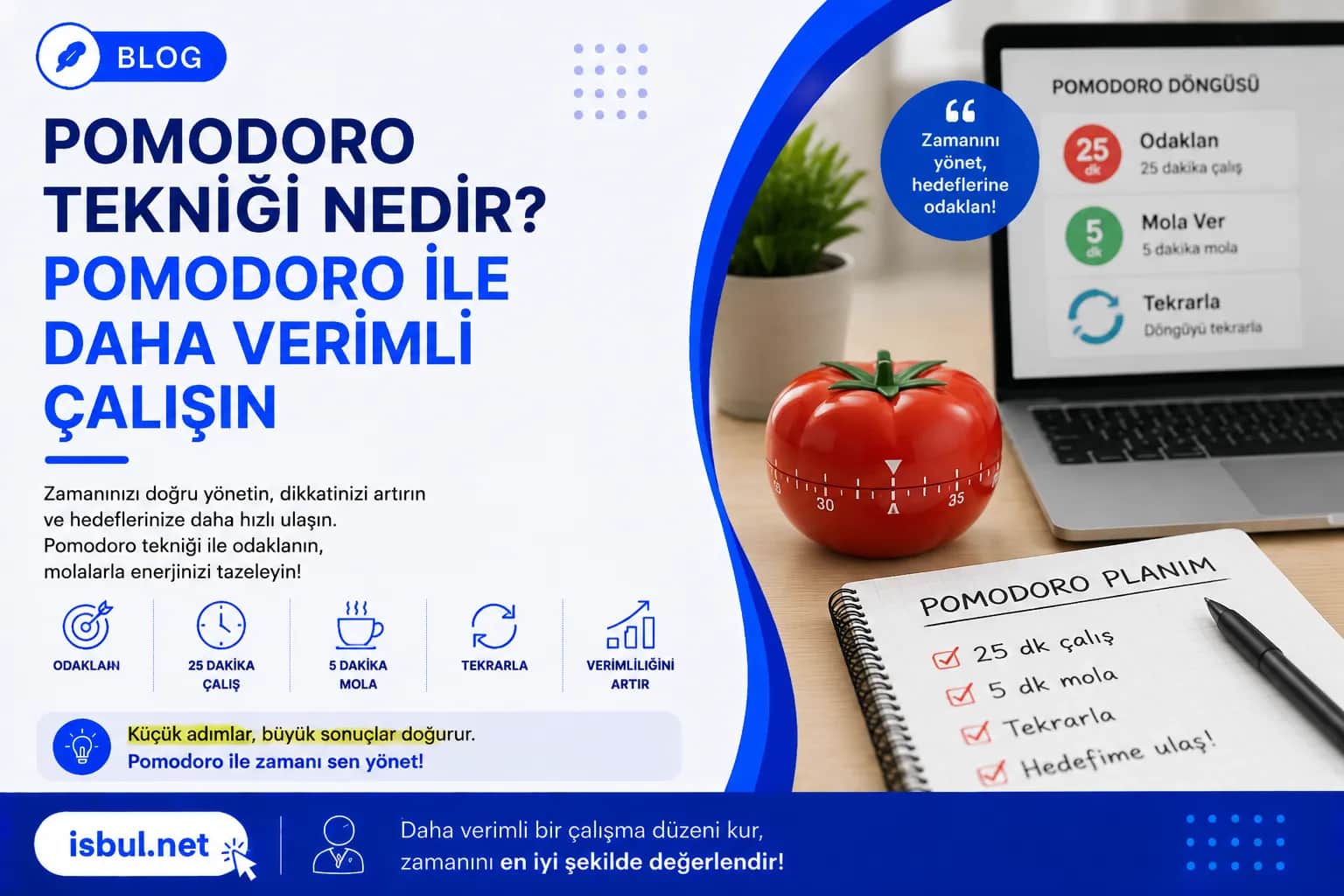 Pomodoro Tekniği Nedir? Pomodoro İle Daha Verimli Çalışın Pomodoro Teknigi Nedir? Pomodoro Ile Daha Verimli Calisin