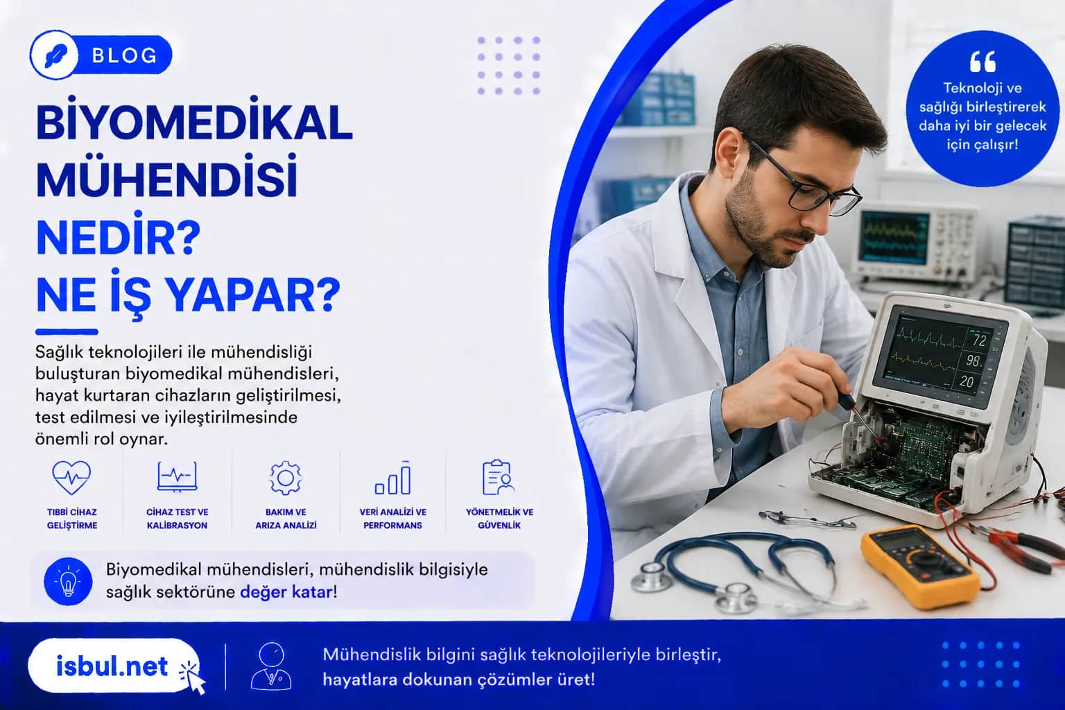 Biyomedikal Mühendisi Görevleri ve Çalışma Alanları Biyomedikal Muhendisi Gorevleri ve Calisma Alanlari