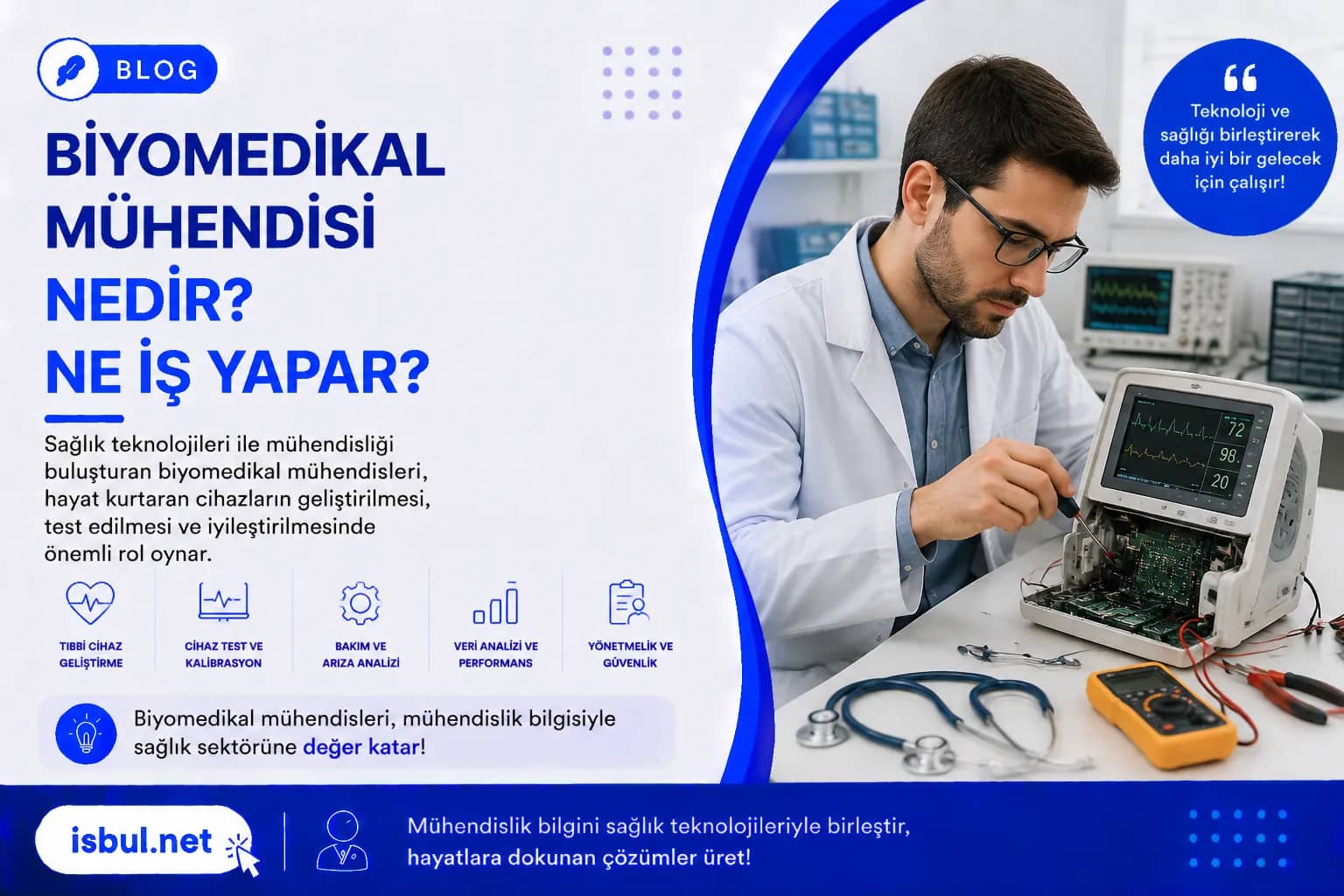 Biyomedikal Mühendisi Görevleri ve Çalışma Alanları Biyomedikal Muhendisi Gorevleri ve Calisma Alanlari