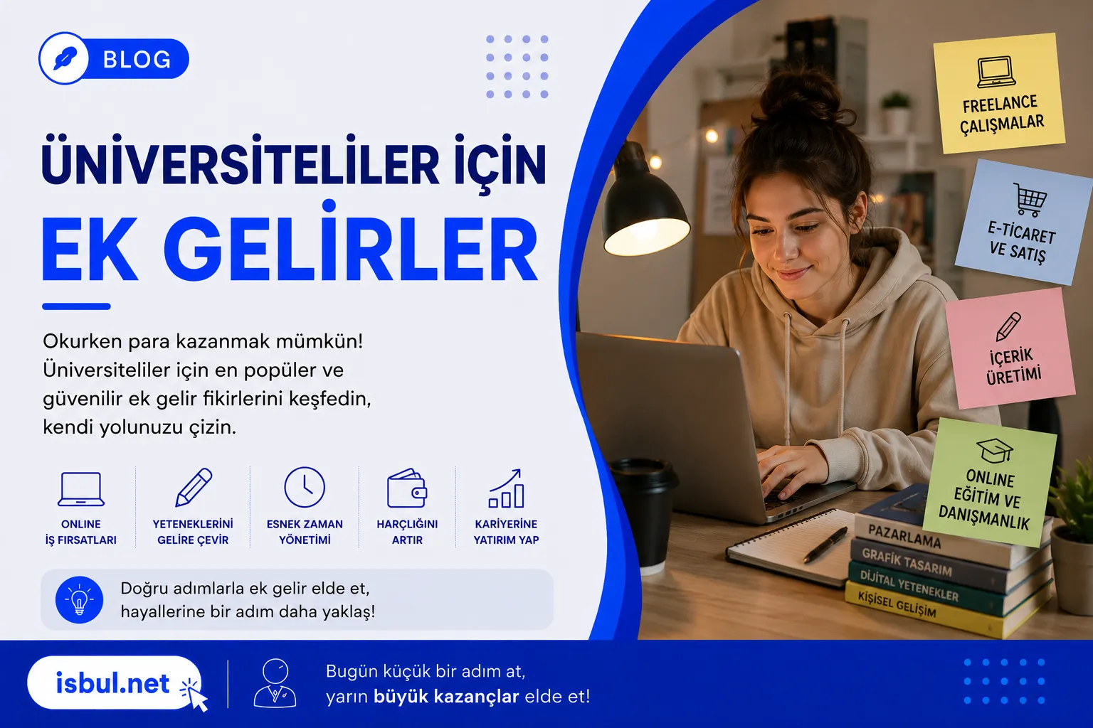Üniversiteliler için Ek Gelirler Universiteliler icin Ek Gelirler