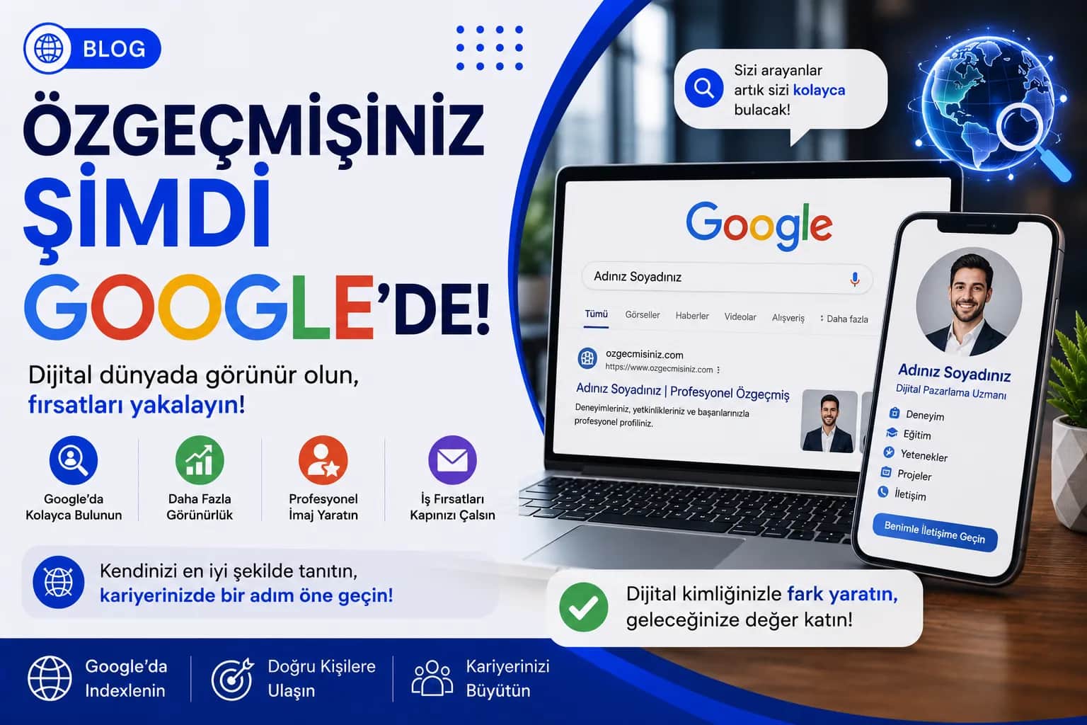 Özgeçmişiniz Şimdi Google’de! Ozgecmisiniz Simdi Google’de!