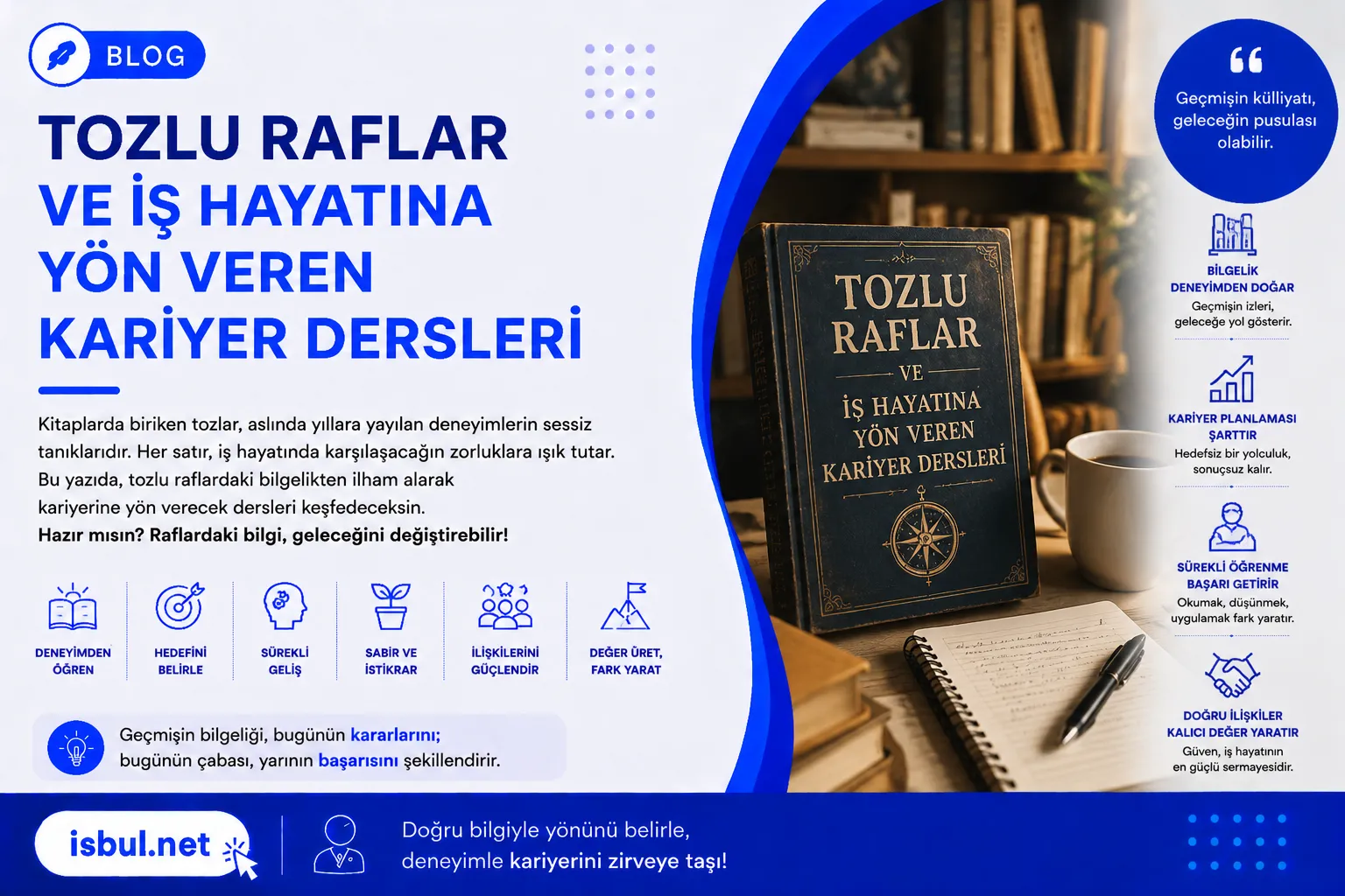 Tozlu Raflar ve İş Hayatına Yön Veren Kariyer Dersleri Tozlu Raflar ve Is Hayatina Yon Veren Kariyer Dersleri