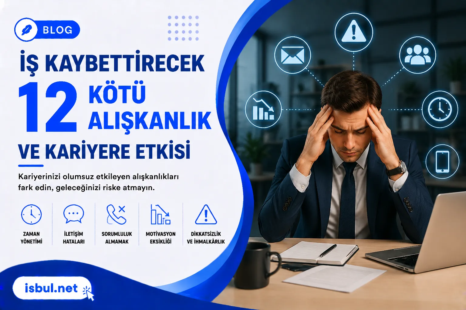 Makaleler İş Kaybettirecek 12 Kötü Alışkanlık ve Kariyere Etkisi Makaleler Is Kaybettirecek 12 Kotu Aliskanlik ve Kariyere Etkisi