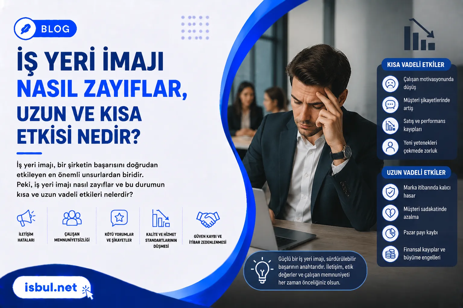 İş Yeri İmajı Nasıl Zayıflar? Is Yeri Imaji Nasil Zayiflar?