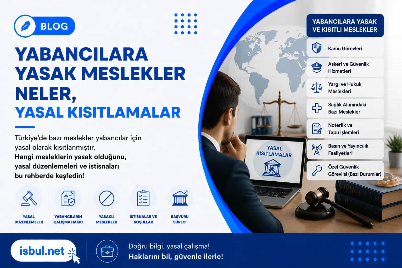 Yabancılara Yasak Meslekler Neler, Yasal Kısıtlamalar Yabancilara Yasak Meslekler Neler, Yasal Kisitlamalar