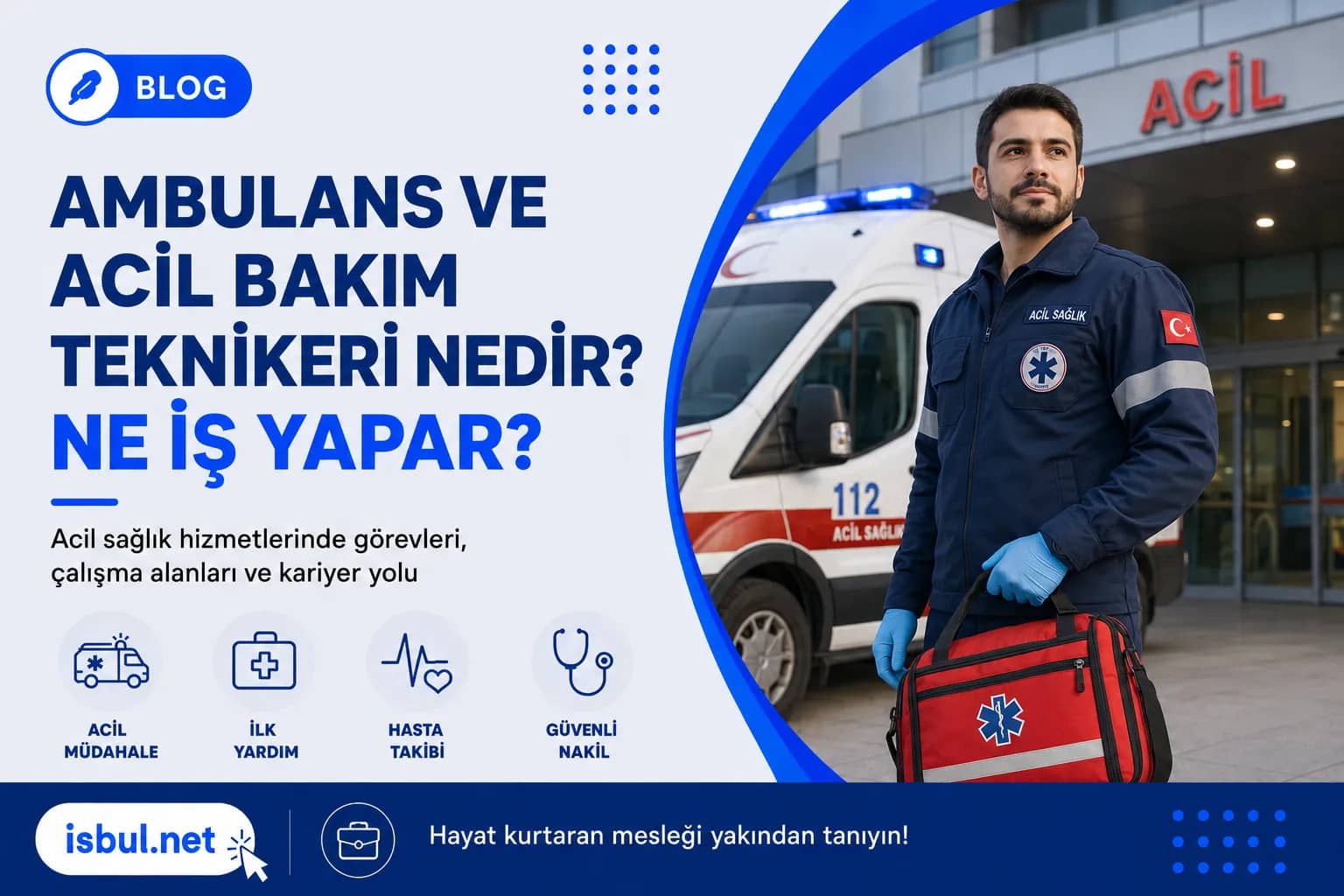 Ambulans ve Acil Bakım Teknikeri Nedir? Ne İş Yapar? Ambulans ve Acil Bakim Teknikeri Nedir? Ne Is Yapar?