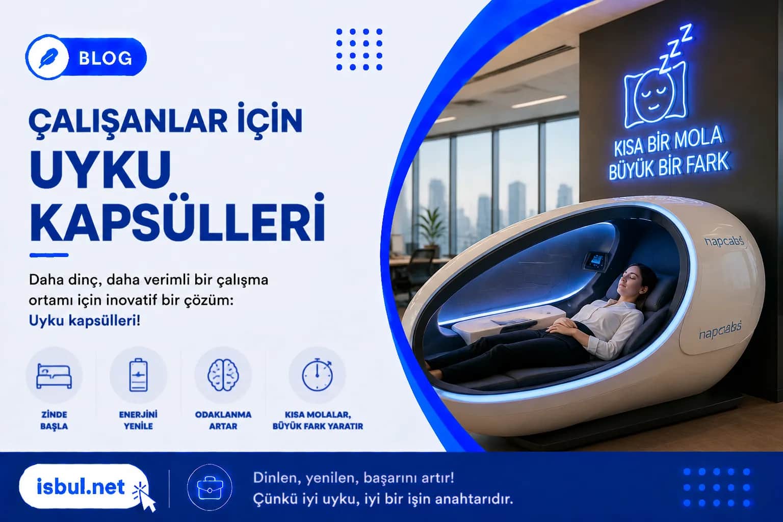 Çalışanlar İçin Uyku Kapsülleri Calisanlar Icin Uyku Kapsulleri