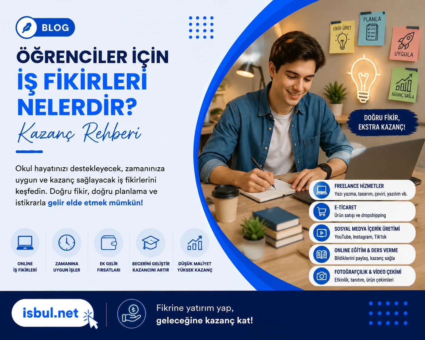 Öğrencilere Uygun İşler Nelerdir? Kazanç Rehberi Ogrencilere Uygun Isler Nelerdir? Kazanc Rehberi