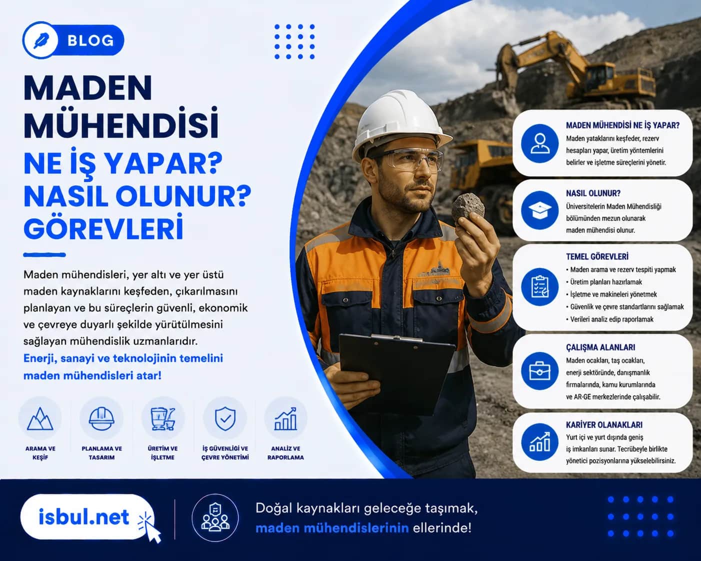 Maden Mühendisi Ne İş Yapar? Nasıl Olunur? Görevleri Maden Muhendisi Ne Is Yapar? Nasil Olunur? Gorevleri