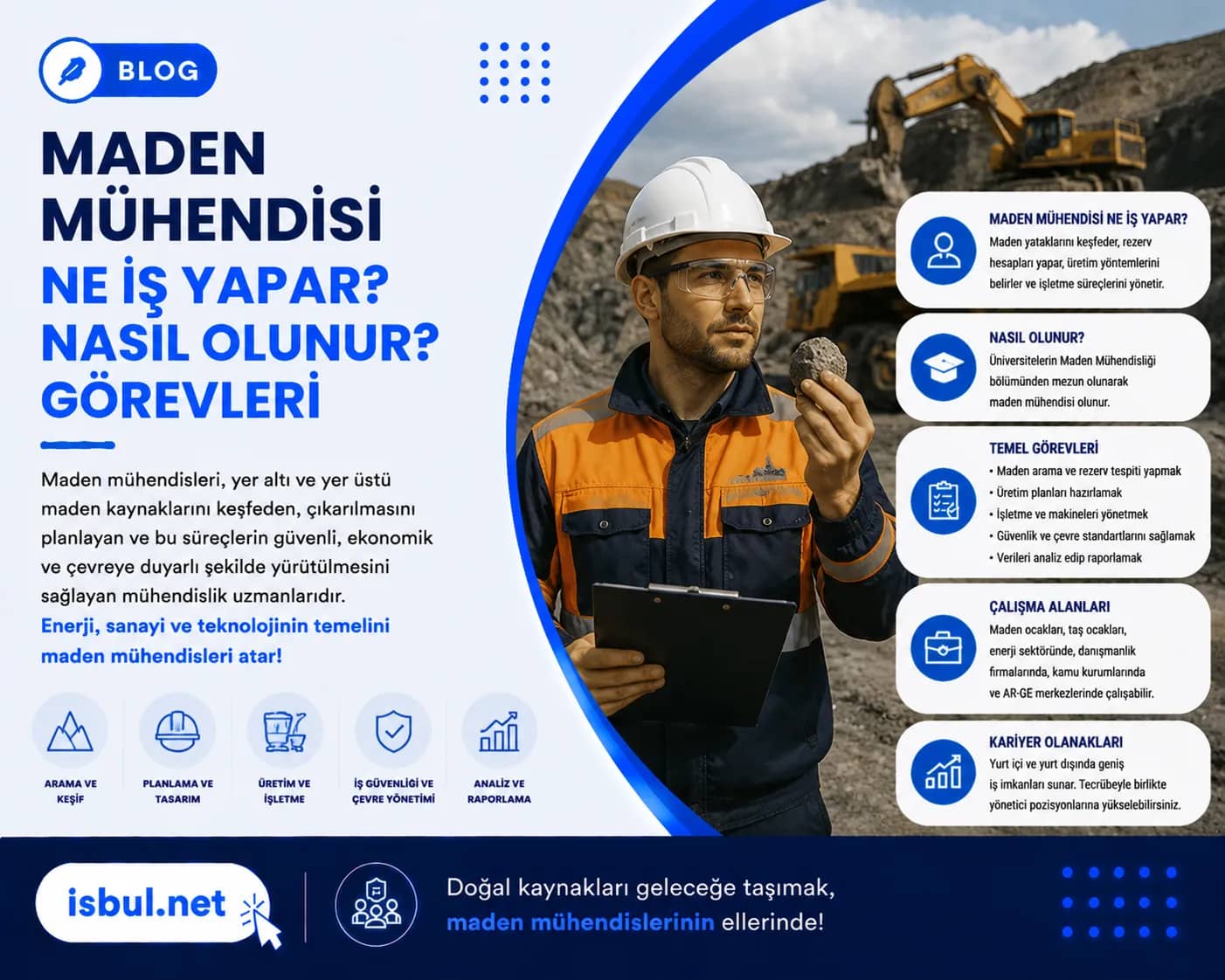 Maden Mühendisi Ne İş Yapar? Nasıl Olunur? Görevleri Maden Muhendisi Ne Is Yapar? Nasil Olunur? Gorevleri