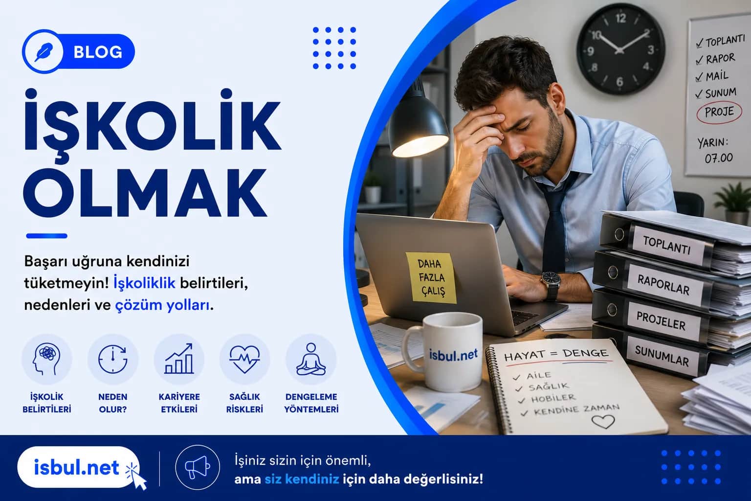 Modern İş Dünyasının Gizli Sorunu: İşkolik Olmak! Modern Is Dunyasinin Gizli Sorunu: Iskolik Olmak!