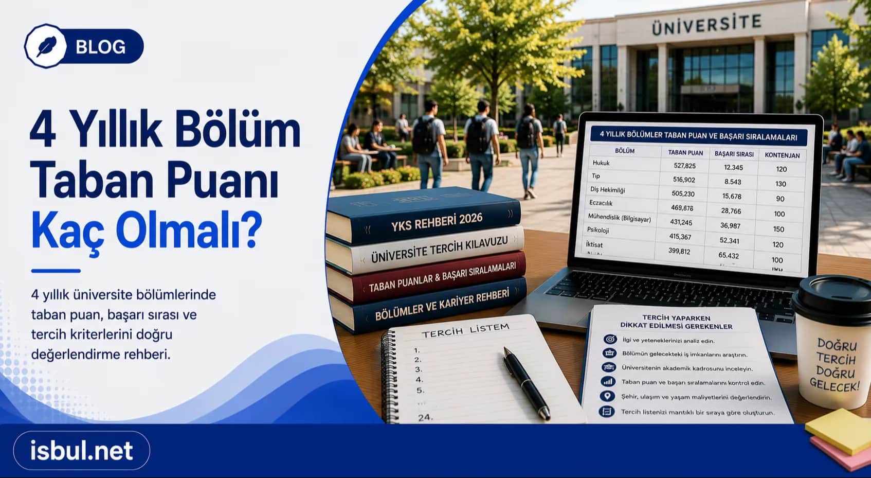 4 Yıllık Bölüm Taban Puanı Kaç Olmalı? 4 Yillik Bolum Taban Puani Kac Olmali?