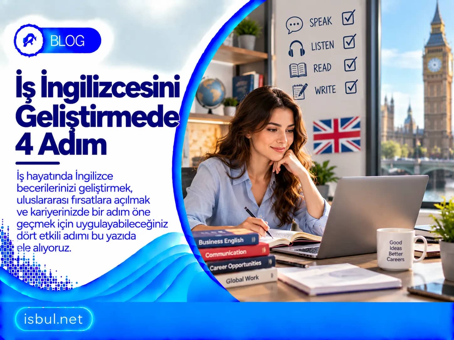 Is Ingilizcesini Gelistirmek Icin Dort Adim