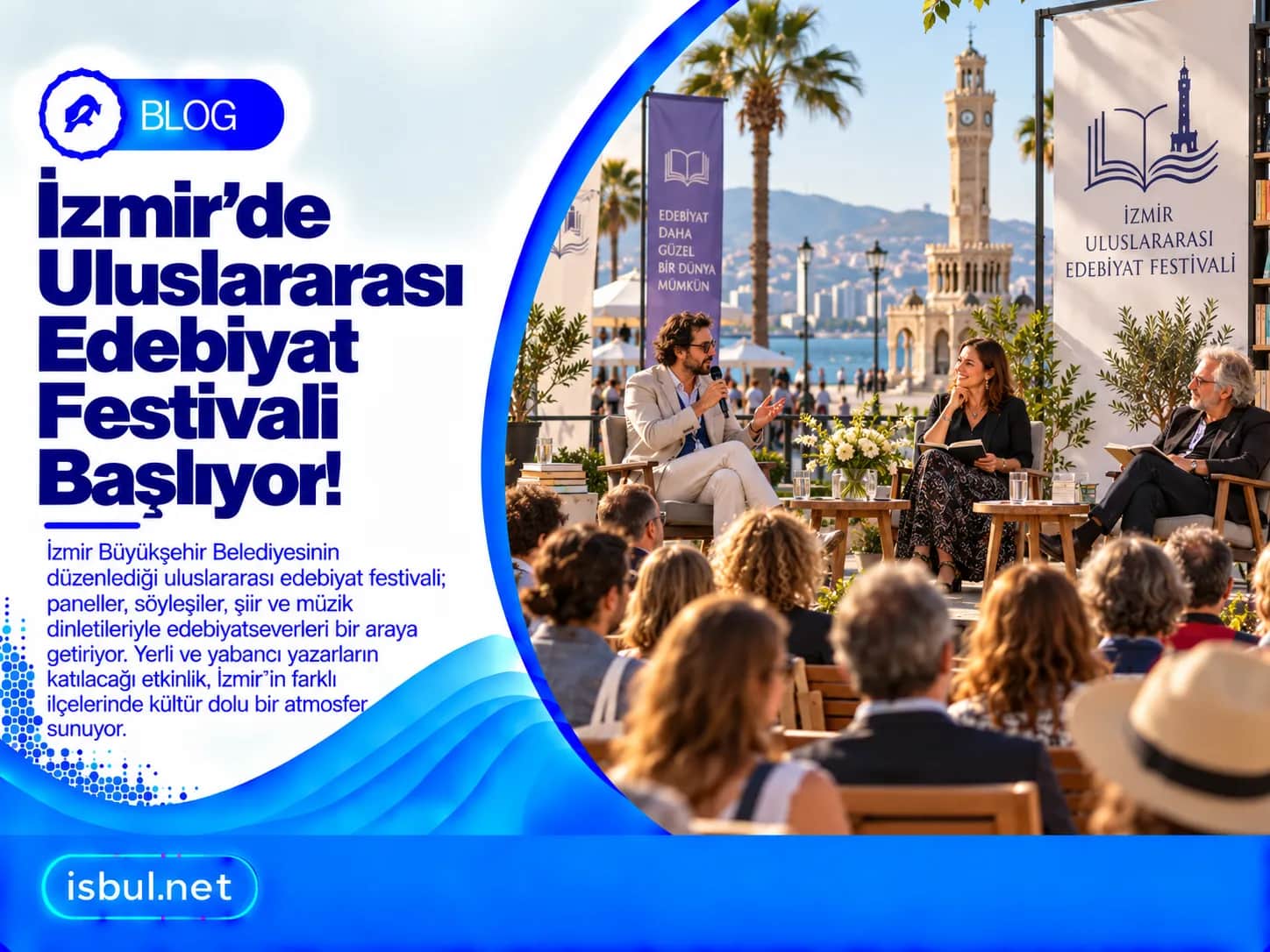 İzmir’de Uluslararası Edebiyat Festivali Başlıyor! Izmir’de Uluslararasi Edebiyat Festivali Basliyor!