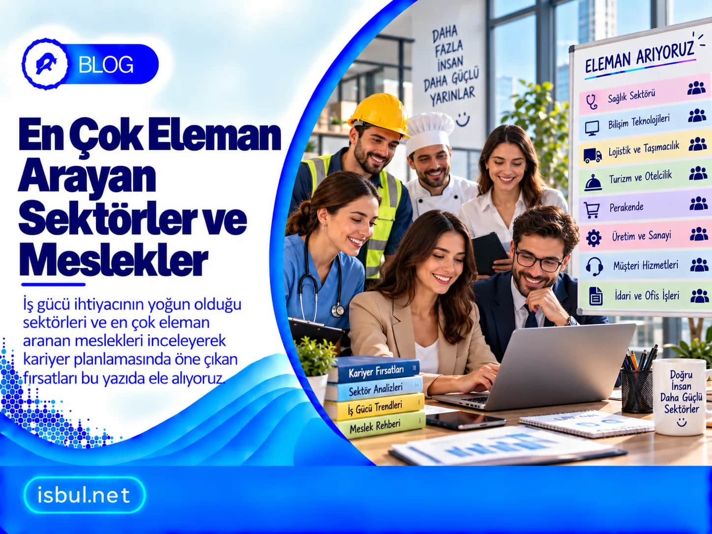En Çok Eleman Arayan Sektörler ve Meslekler En Cok Eleman Arayan Sektorler ve Meslekler