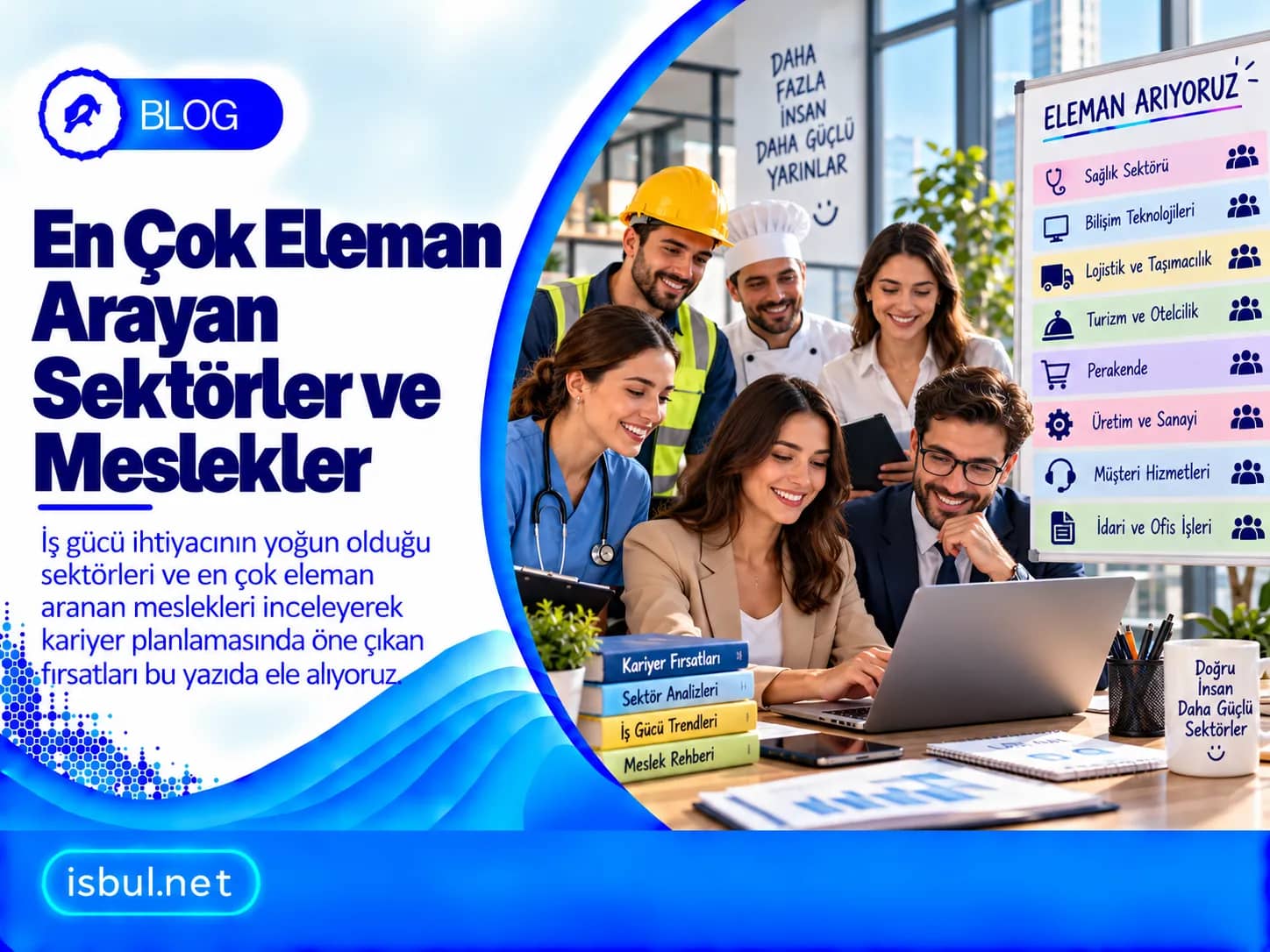 En Cok Eleman Arayan Sektorler ve Meslekler