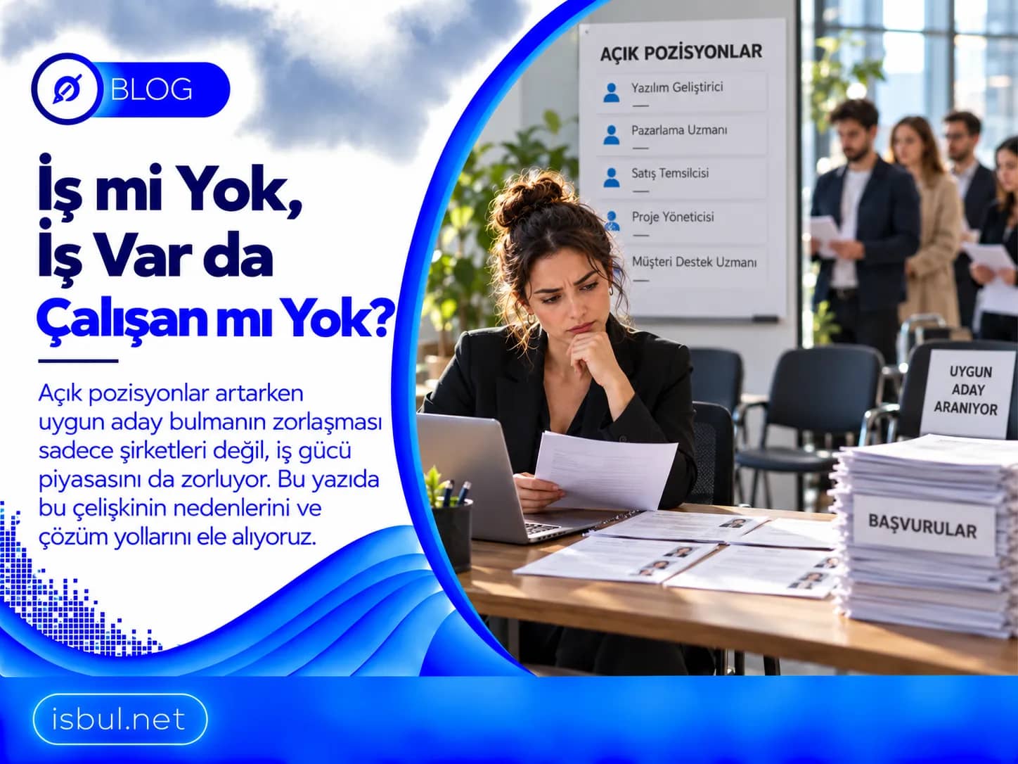 İş mi Yok, Çalışan mı Yok? Nitelikli Eleman Açığı Is mi Yok, Calisan mi Yok? Nitelikli Eleman Acigi