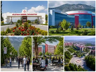 Suleyman Demirel Universitesi kampus gorseli