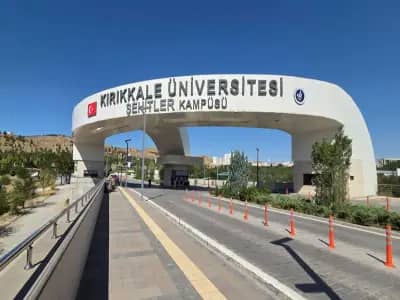 Kirikkale Universitesi kampus gorseli