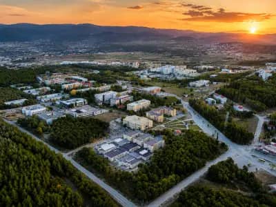 Uludag Universitesi kampus gorseli