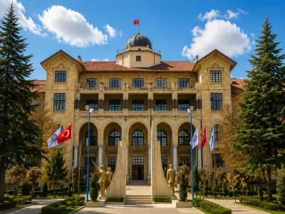 Ankara Haci Bayram Veli Universitesi kampus gorseli