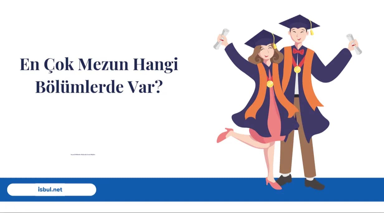 En Çok Mezun Hangi Bölümlerde Var? En Çok Mezun Hangi Bölümlerde Var?