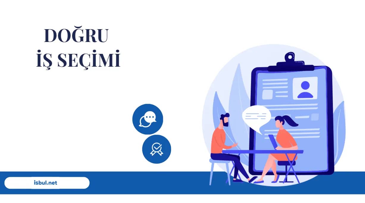 Doğru İş Seçimi Doğru İş Seçimi