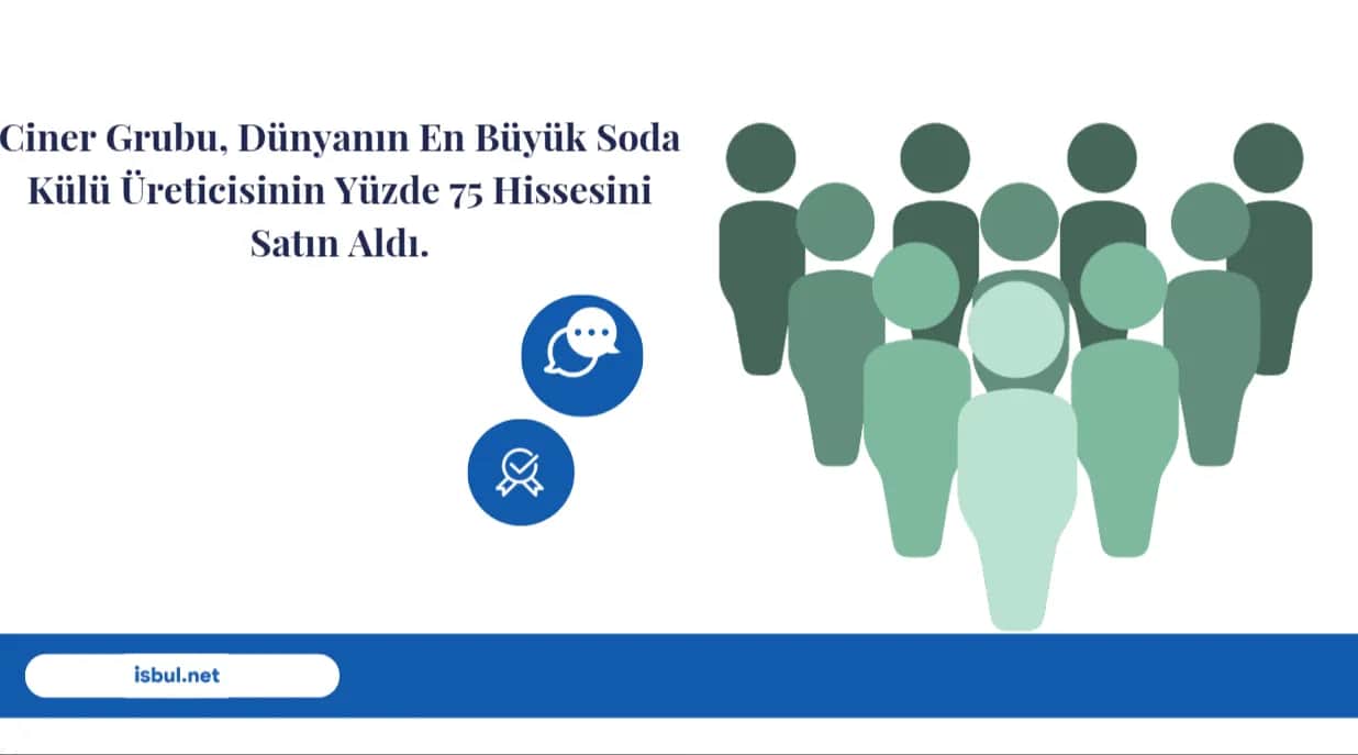 Ciner Grubu, Dünyanın En Büyük Soda Külü Üreticisinin Yüzde 75 Hissesini Satın Aldı Ciner Grubu, Dünyanın En Büyük Soda Külü Üreticisinin Yüzde 75 Hissesini Satın Aldı
