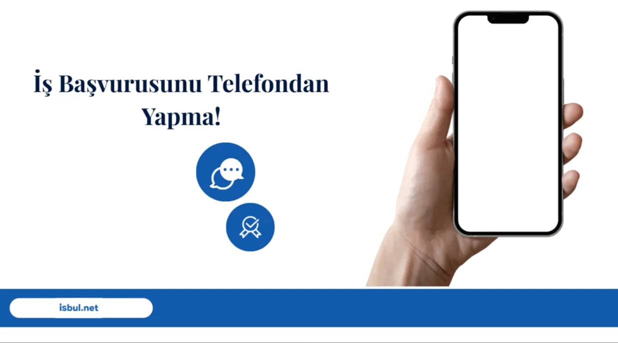 Makaleler İş Başvurusunu Telefondan Yapma! Makaleler İş Başvurusunu Telefondan Yapma!