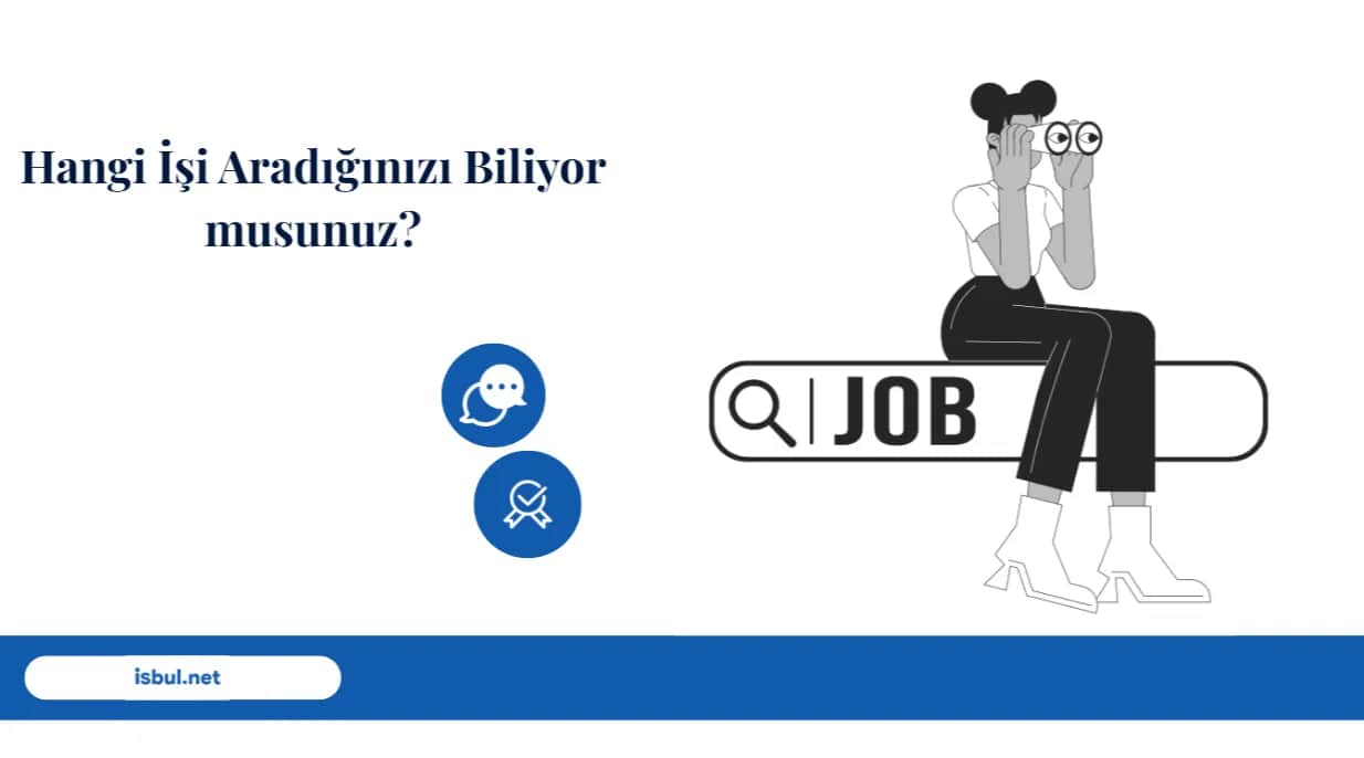 Hangi İşi Aradığınızı Biliyor Musunuz? Hangi İşi Aradığınızı Biliyor Musunuz?