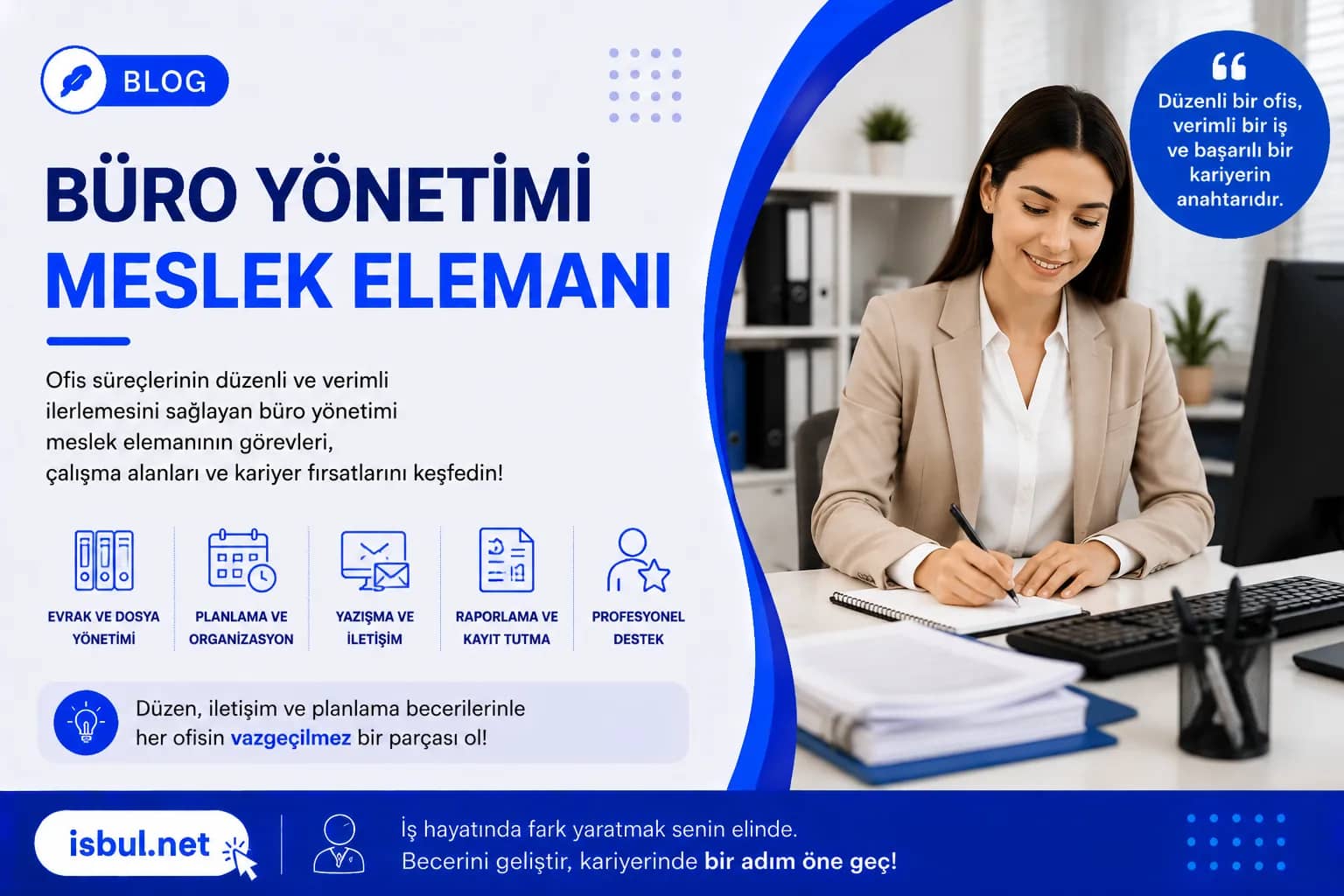 Büro Yönetimi Meslek Elemanı Büro Yönetimi Meslek Elemanı