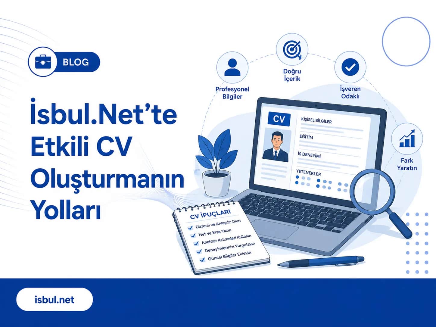 İsbul.Net'te Etkili CV Oluşturmanın Yolları İsbul.Net'te Etkili CV Oluşturmanın Yolları