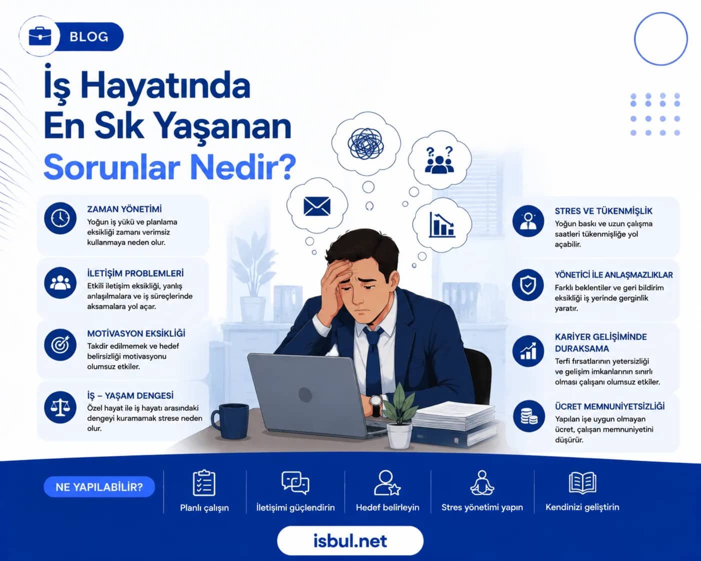 İş Hayatında En Sık Yaşanan Sorunlar Nedir? İş Hayatında En Sık Yaşanan Sorunlar Nedir?