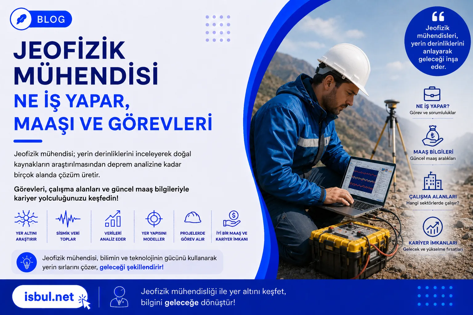 Jeofizik Mühendisi Ne İş Yapar, Maaşı ve Görevleri Jeofizik Mühendisi Ne İş Yapar, Maaşı ve Görevleri