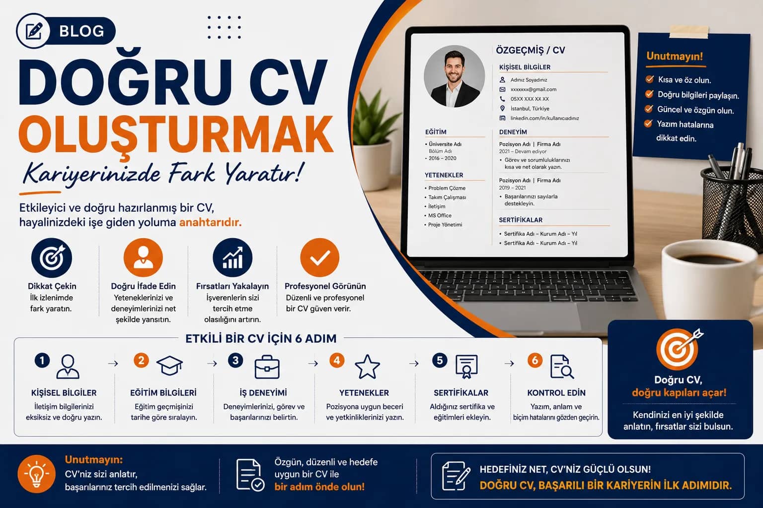 Doğru CV Oluşturmak! Doğru CV Oluşturmak!