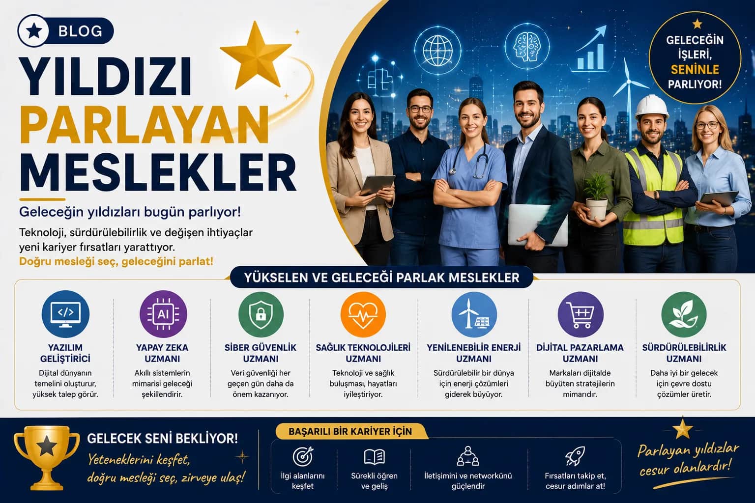 Yıldızı Parlayan Meslekler Yıldızı Parlayan Meslekler