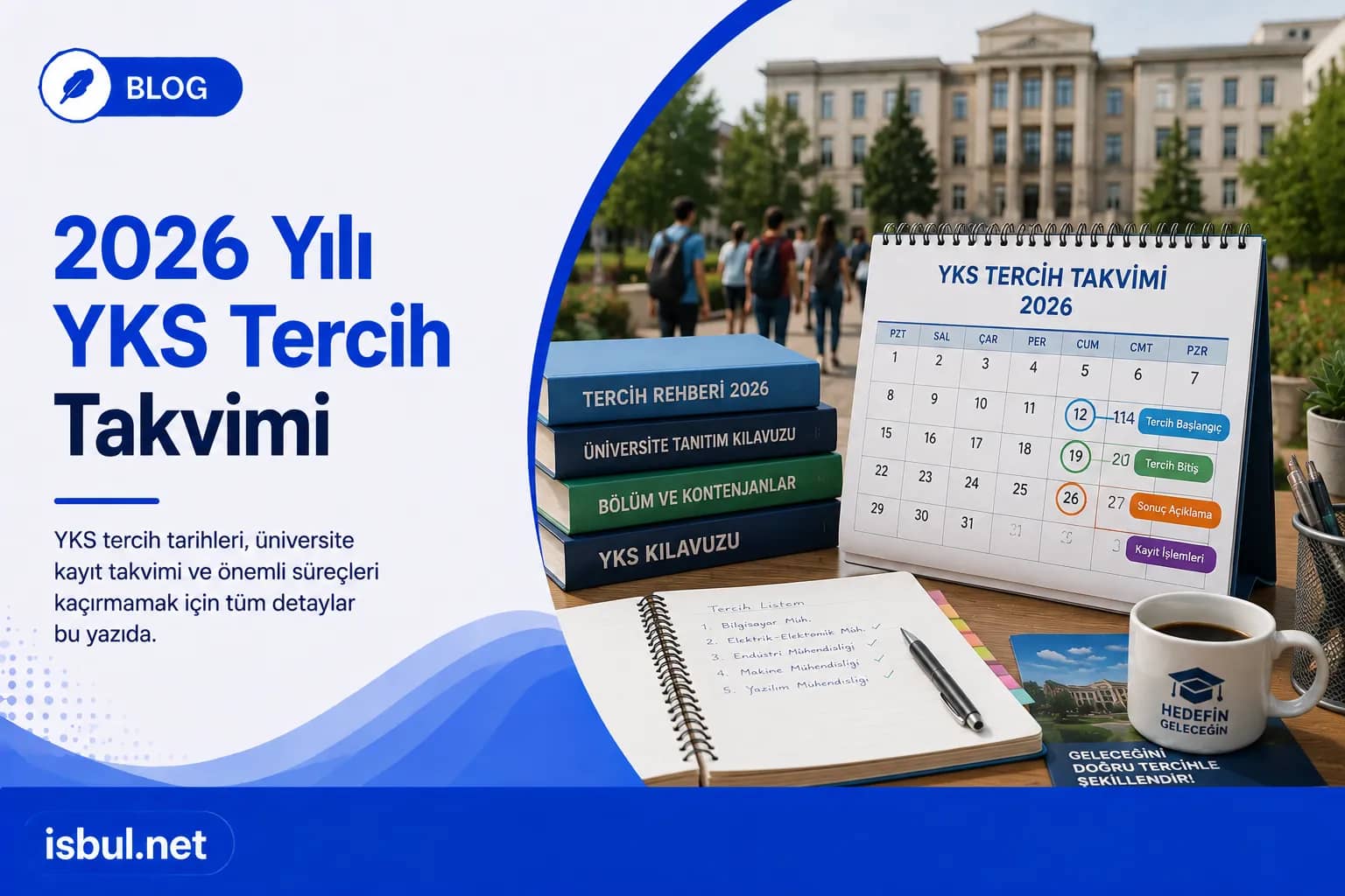 2026 Yılı YKS Tercih Takvimi 2026 Yılı YKS Tercih Takvimi