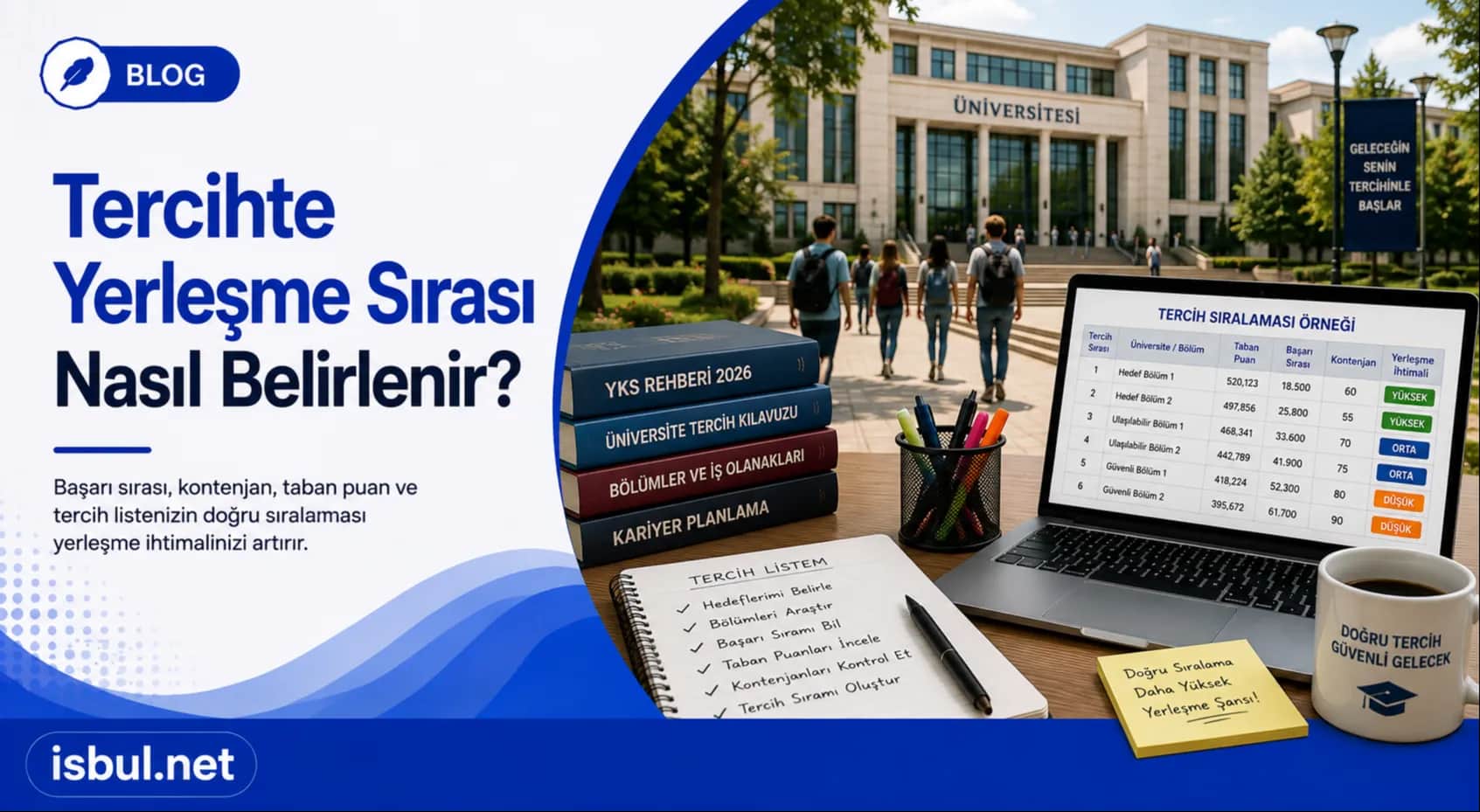 Tercihte Yerleşme Sırası Nasıl Belirlenir? Tercihte Yerleşme Sırası Nasıl Belirlenir?
